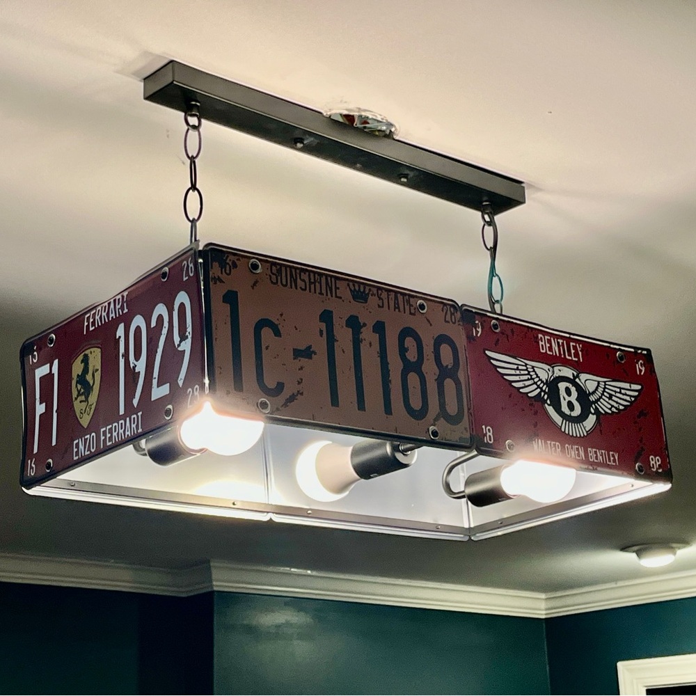 Industrial 3 Light Rectangular / 110V-120V for US/CA model Light